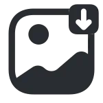 Gallery Import SVG Icon